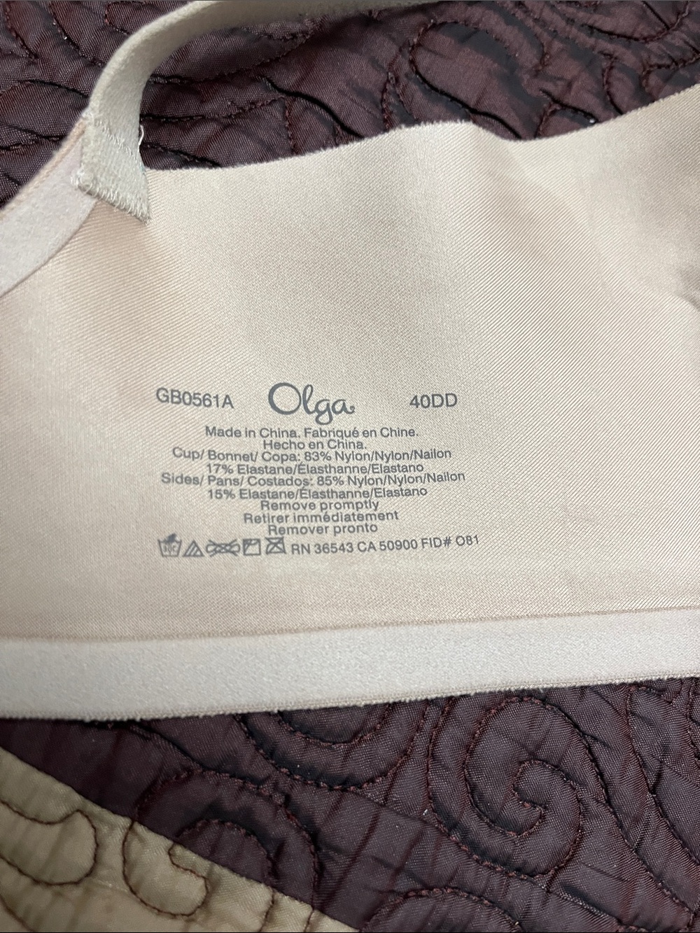 Olga Nude T-Shirt Bra with Smooth Contour Cups - Picture 3 of 6